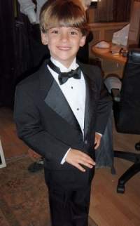 David in a Tux