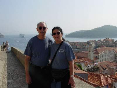 Martha and Rick in Europe 2005