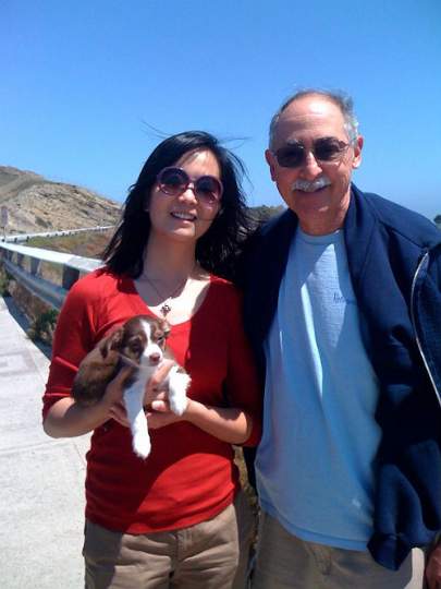 Rick with Jenna Hua in San Pedro